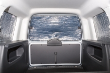 ISOLITE Inside for the VW Caddy 4 tailgate window with parcel shelf, long wheelbase